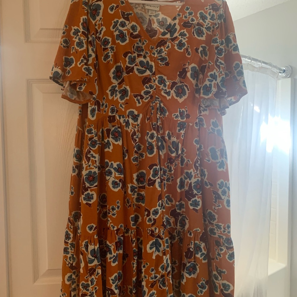 Floral Dress Ava + Viv